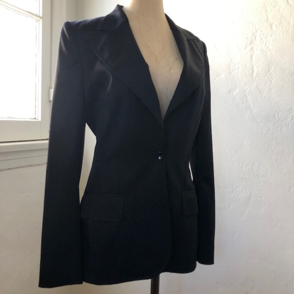 Stella McCartney Black Jacket Made in Italy M - Picture 7 of 15